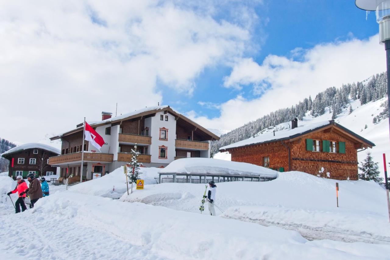לך אם ארלברג Gasthaus & Pension Alphorn מראה חיצוני תמונה